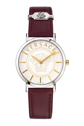 essential-red-silver-leather-watch