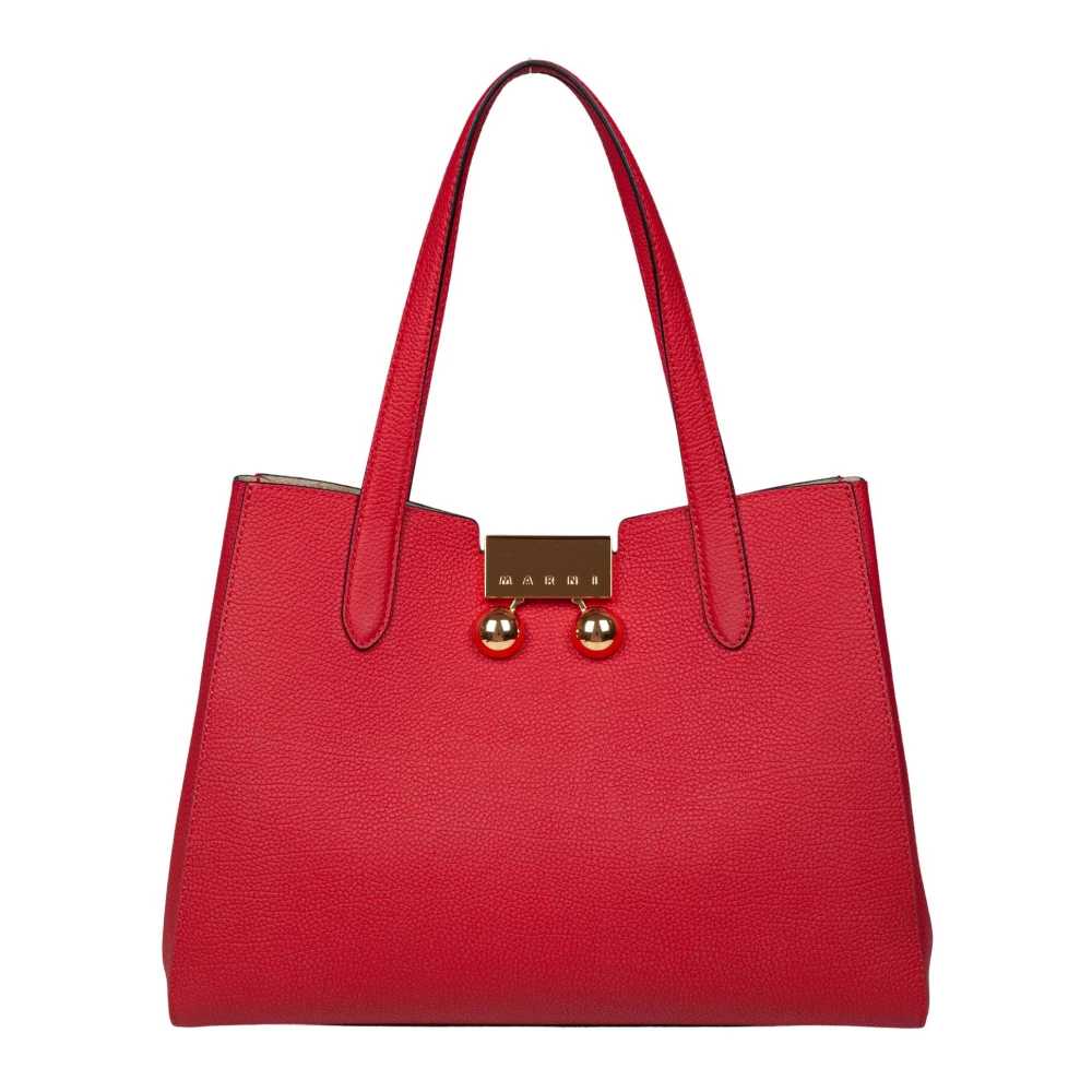 Marni - Bags > Tote Bags - Red - Marni - Modalova