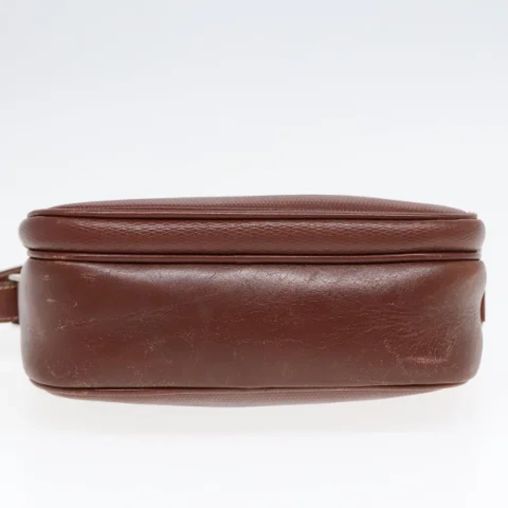 Gucci Vintage Pre-owned Leather gucci-bags Brown Dames