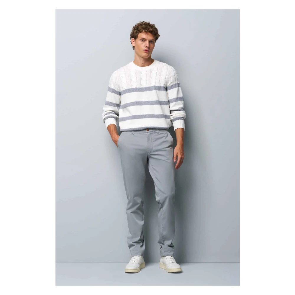 Meyer Chino in diverse kleuren Gray Heren