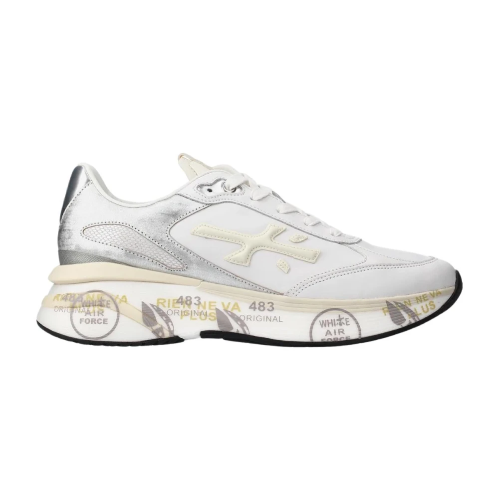 Premiata White Sneakers, Female, 5 Uk, Moerund 7798 Trainers