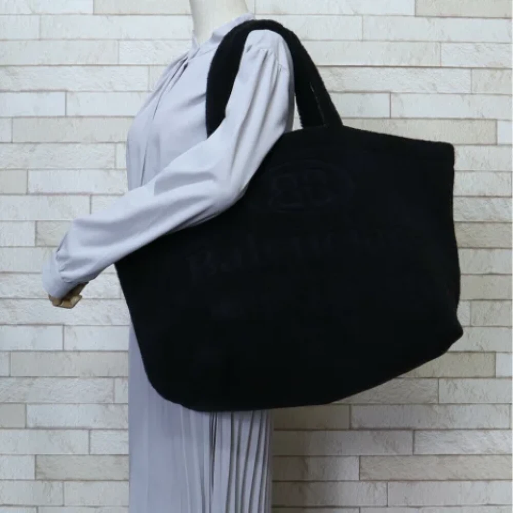 Balenciaga Vintage Pre-owned Fabric balenciaga-bags Black Dames