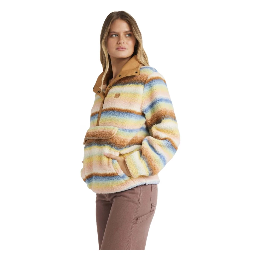 Billabong Switchback Pullover Fleece Kleding Multicolor Dames