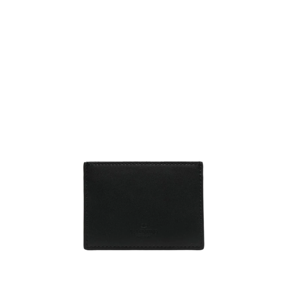 Valentino Garavani Logo Print Portemonnee Black Heren