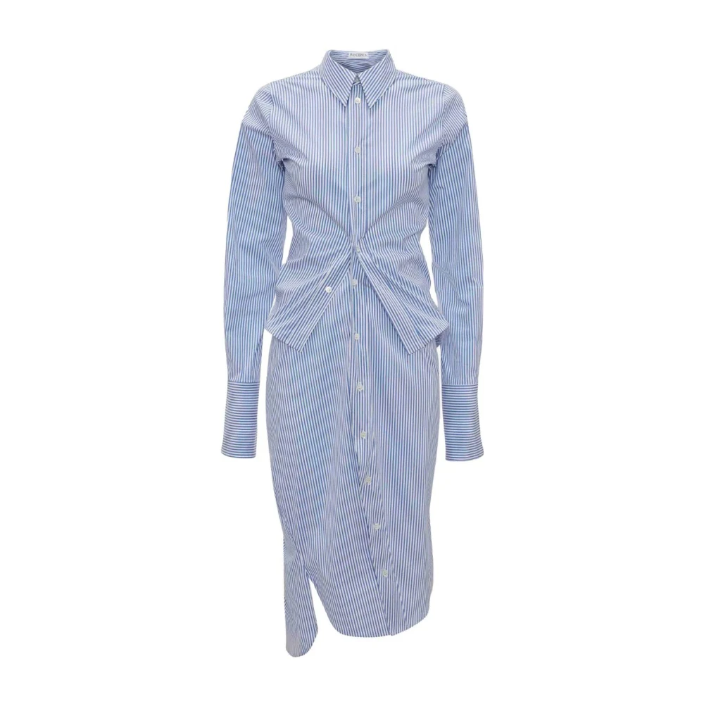 JW Anderson Blauwe Casual Jurk voor Vrouwen Blue Dames