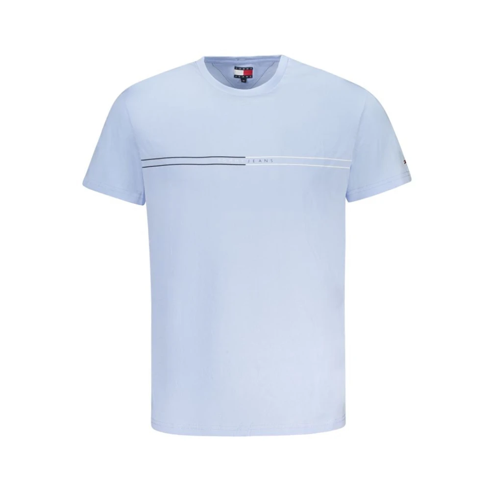 Tommy Hilfiger Men's Blue Cotton T-Shirt Small