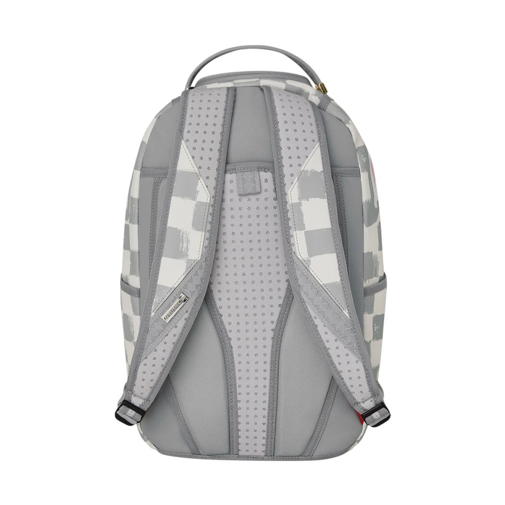 Sprayground Geruite Crème Rugzak Multicolor Unisex