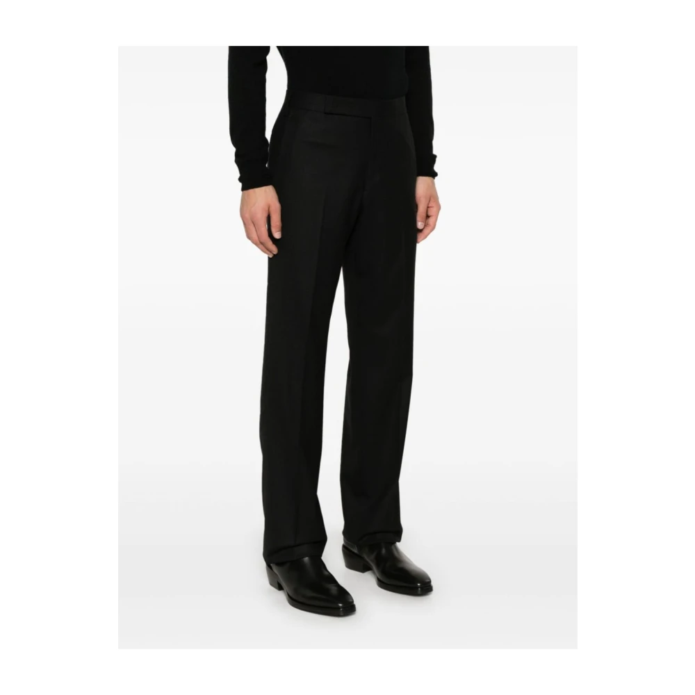 Lardini Zwarte Broek Black Heren