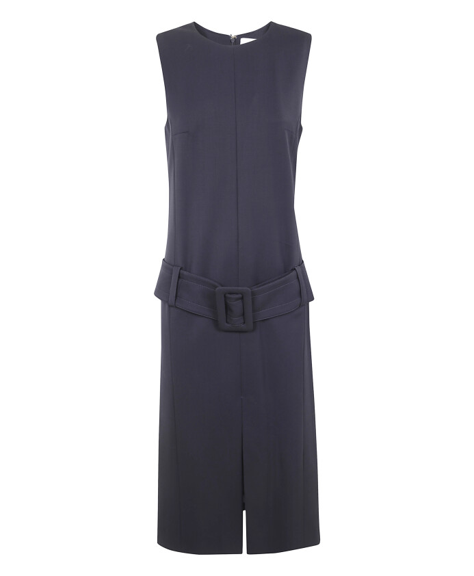 robe-midi-ceinturee