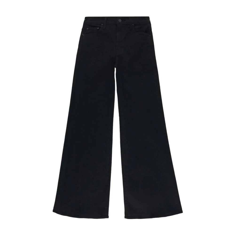 Mother Zwarte Denim Twister Jeans Black Dames