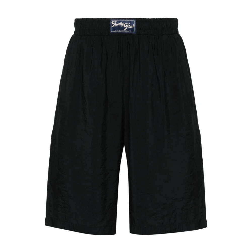 Family First Casual Shorts Black Heren
