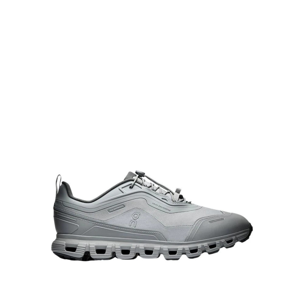 On Running, Sneakers, On Cloud 6 Geo Waterproof Alloy / Alloy, Grau, (42.5, 43) - Bild 5