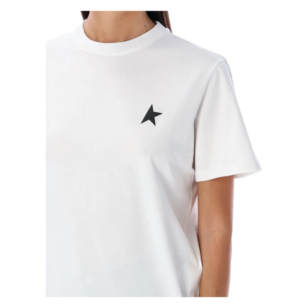 Golden Goose Star T-Shirt White Dames