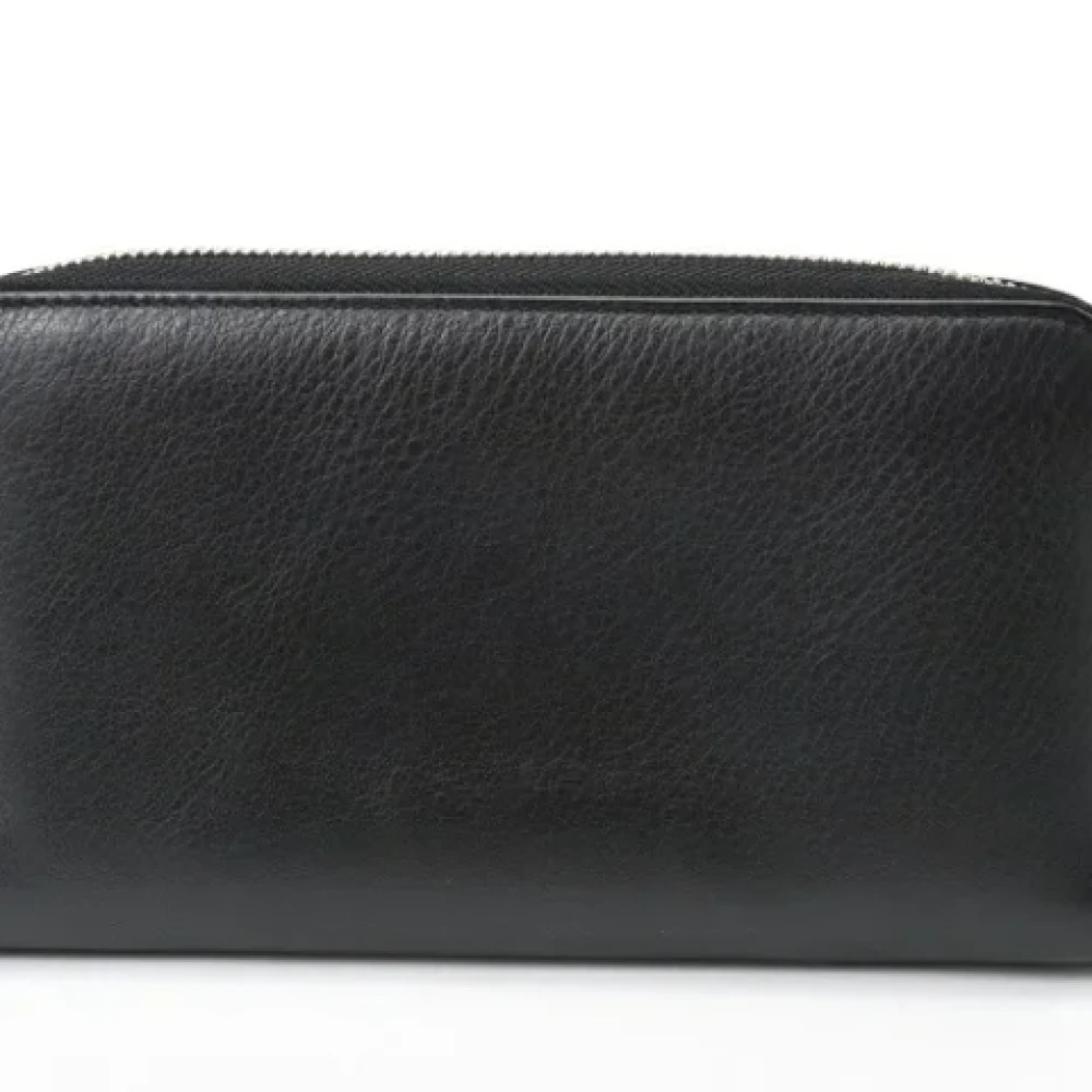 Balenciaga Vintage Pre-owned Leather wallets Black Dames