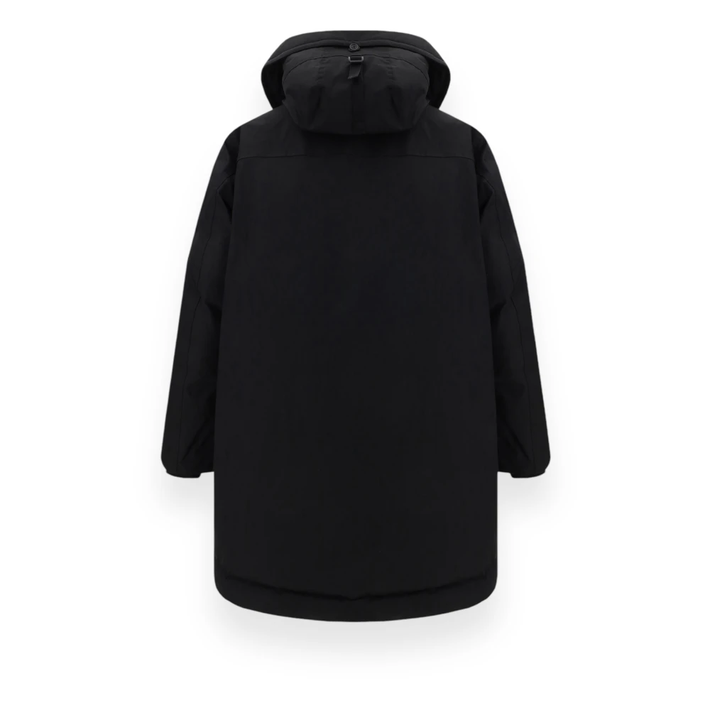 Dsquared2 Tech Down Parka Coat Black Heren