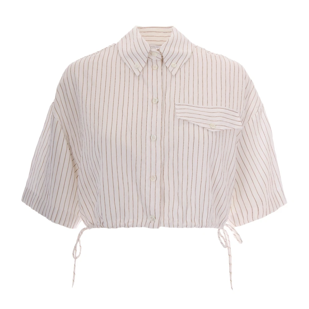 Patrizia Pepe Women's White Shirts, Xs, Shirts