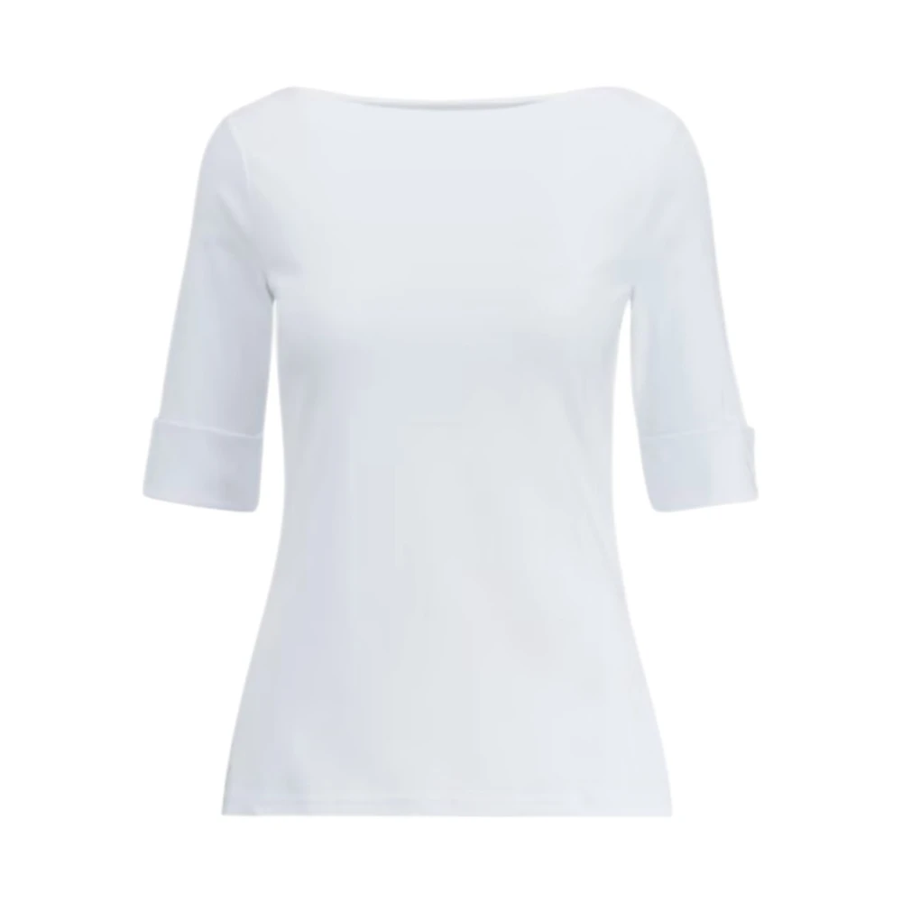 Ralph Lauren Women's White 94% Cotton 6% Elastane