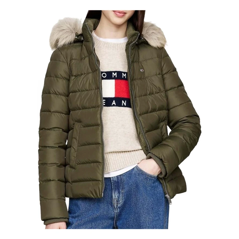 Tommy Jeans Jas Green Dames