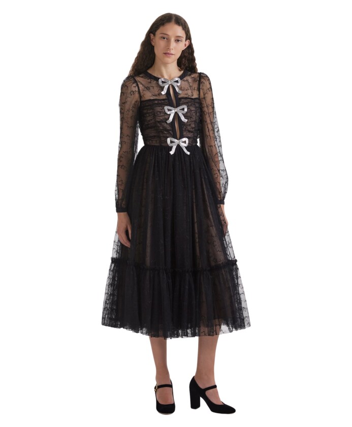 robe-noire-en-tulle-avec-noeuds-bugle