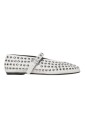 noir-studded-cuir-ballerines