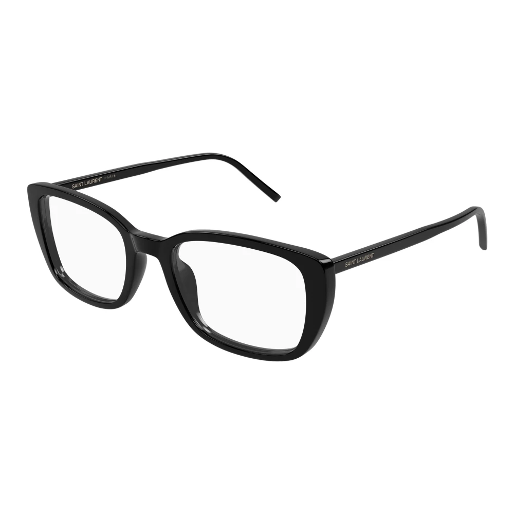Saint Laurent Elegante zonnebril voor modefanaten Black Unisex