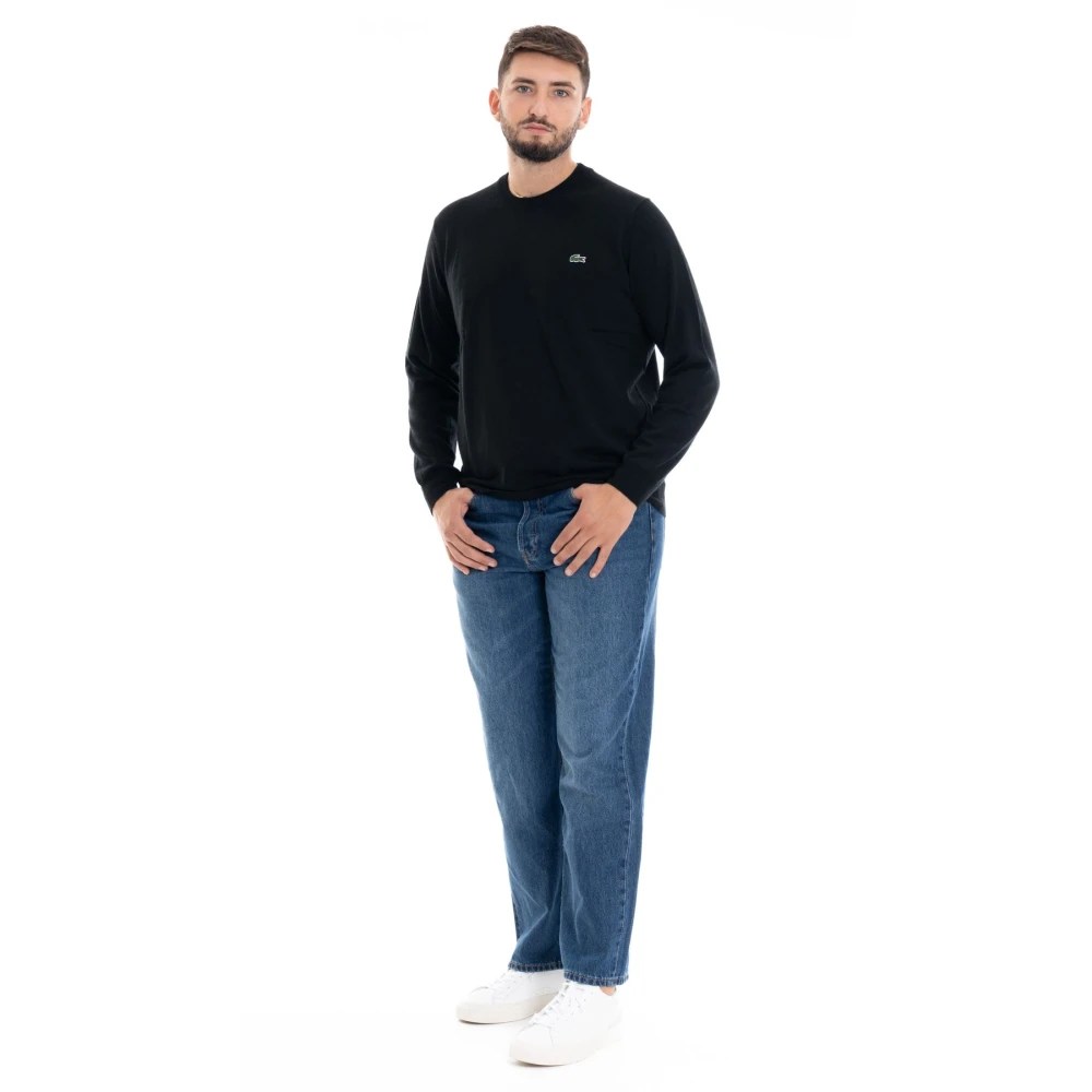Lacoste Heren Pullover Sweater Black Heren