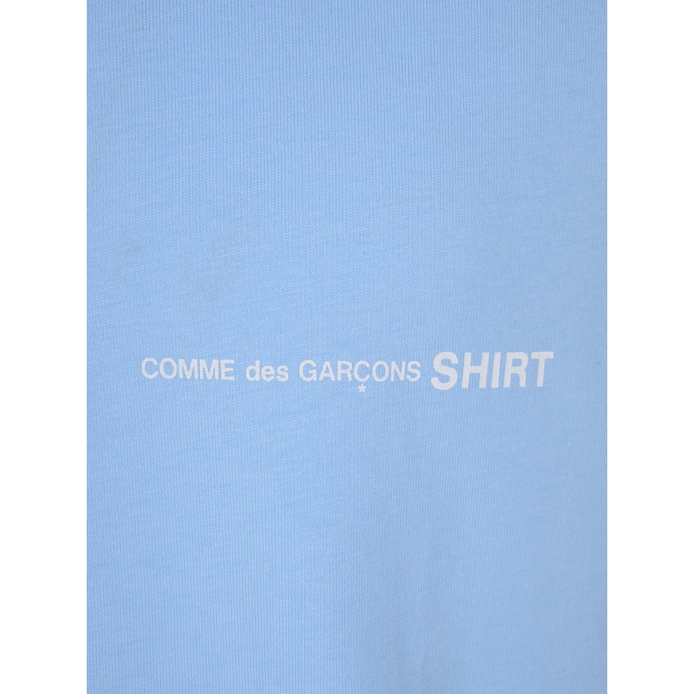 Comme des Garçons Gebreid T-shirt X Forever Blue Heren