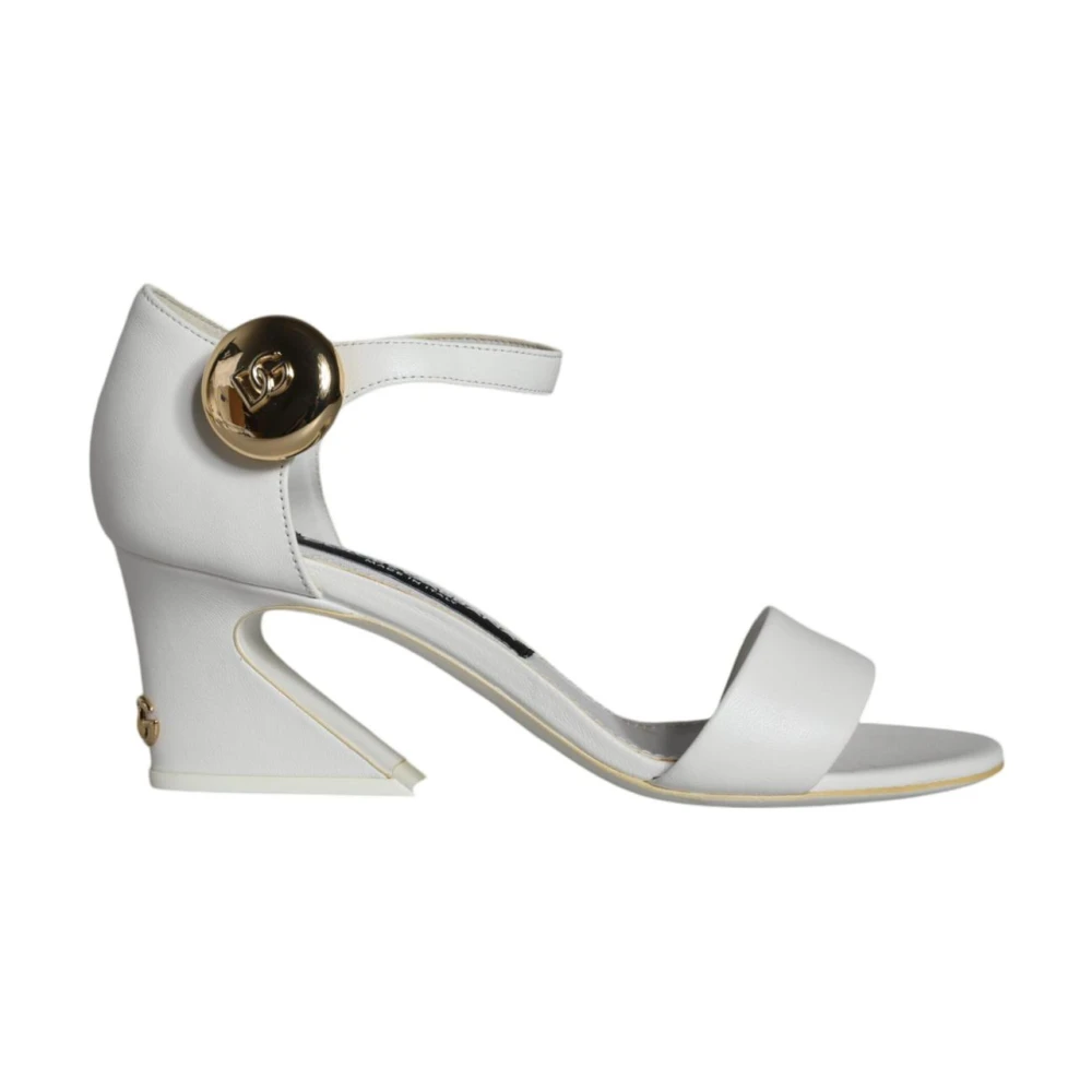Dolce & Gabbana Women's White Keira Sandals