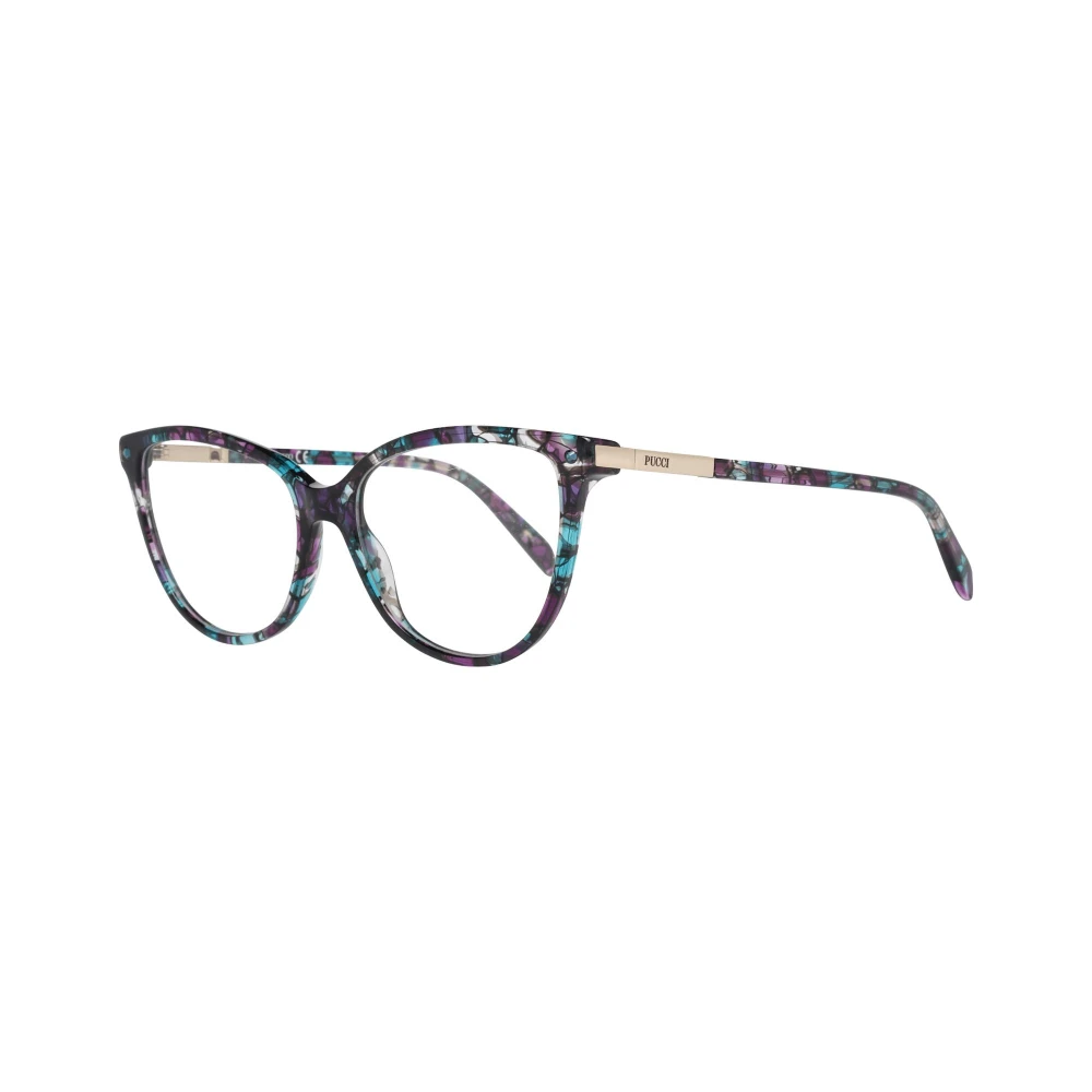 EMILIO PUCCI Kleurrijke Vrouwen Optische Monturen Multicolor Dames