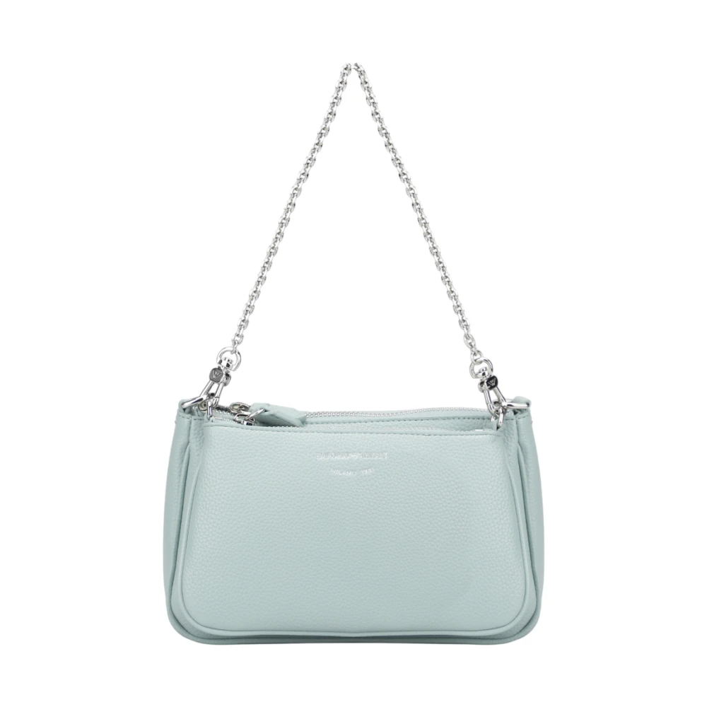 Emporio Armani Femme Vert Sacs, Taille: One Size Double Sac Bandoulière Imprimé Cerf