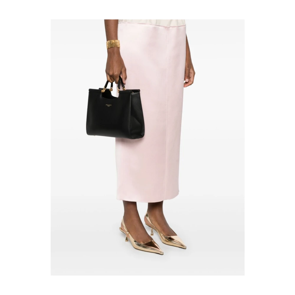 Dolce & Gabbana Zwarte schoudertas voor vrouwen Black Dames