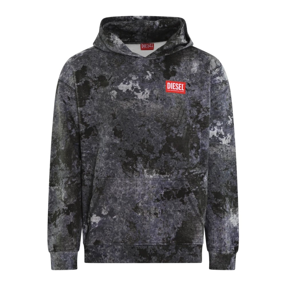 Diesel Heren S-Boxt-Hood Stijlvolle Hoodie Gray Heren