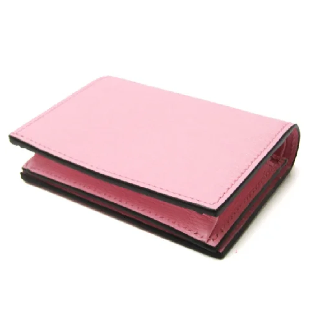 Gucci Vintage Pre-owned Leather wallets Pink Dames