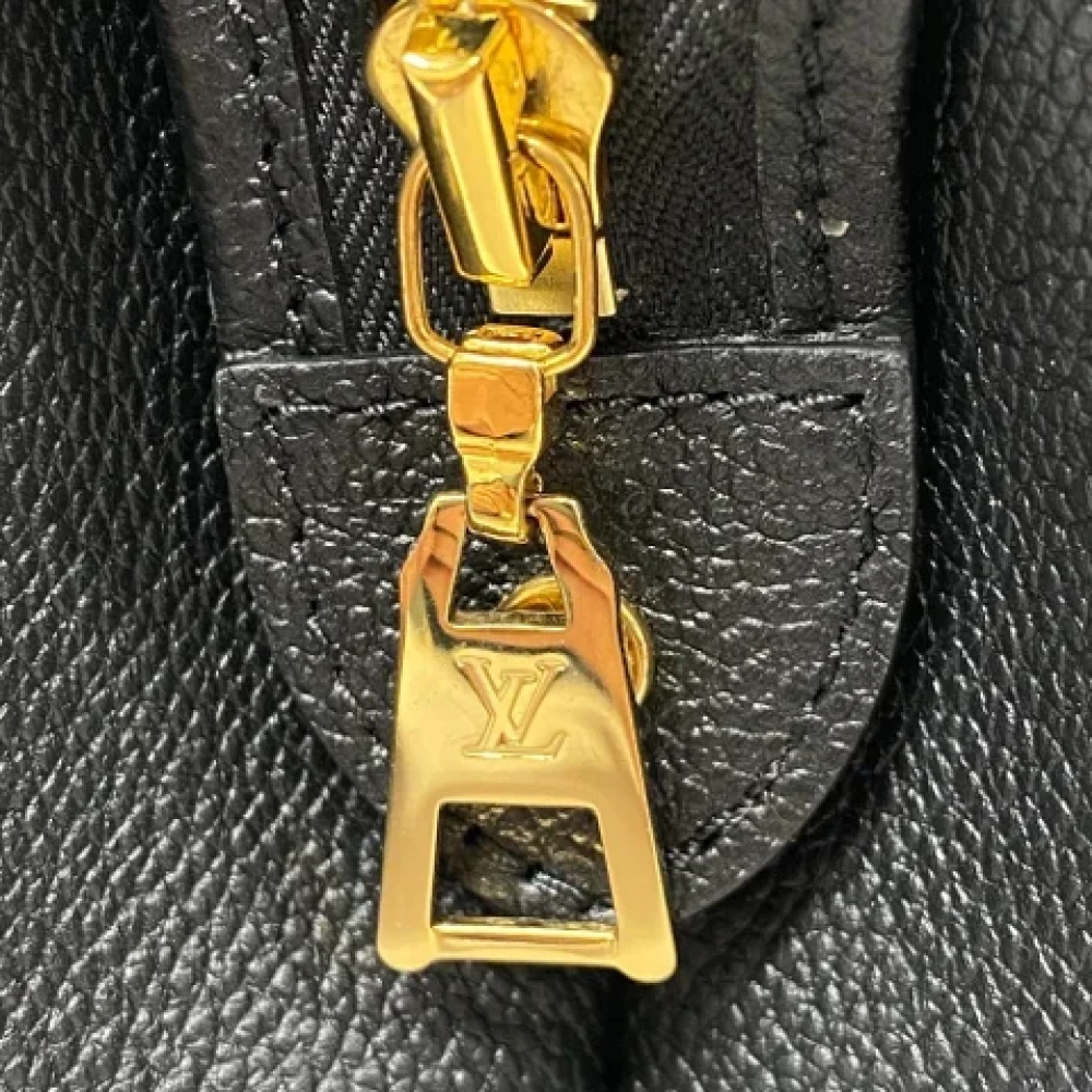 Louis Vuitton Vintage Pre-owned Leather louis-vuitton-bags Black Dames