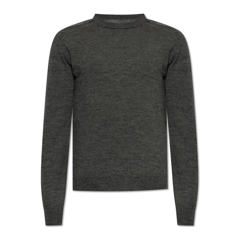 Maison Margiela Trui met elleboogpatches Gray Heren