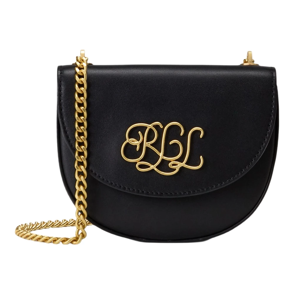Ralph Lauren Svart Small Witley Crossbody Bag