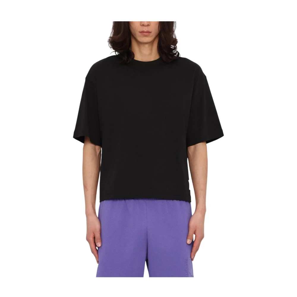 Emporio Armani Men's Black Cuore Giornale T-Shirt
