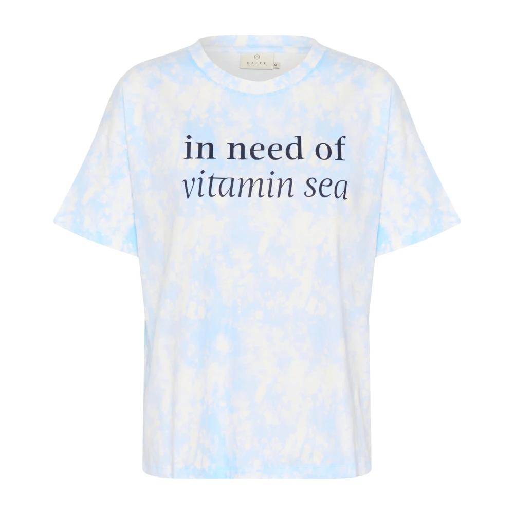 Kaffe - Tops > T-Shirts - Blue - Kaffe - Modalova