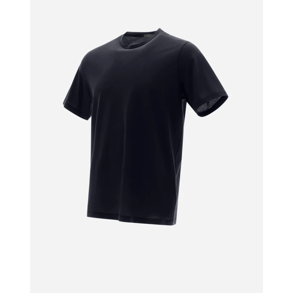 Herno T-Shirt Blue Heren