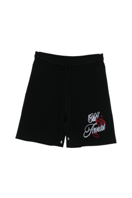 shorts-noirs-en-tricot-avec-cordon-de-serrage-et-broderie
