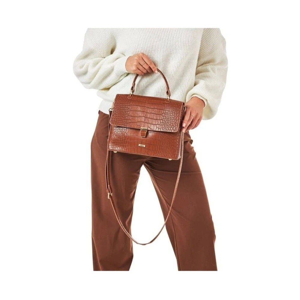 Rieker Casual Tote Bag Brown Dames