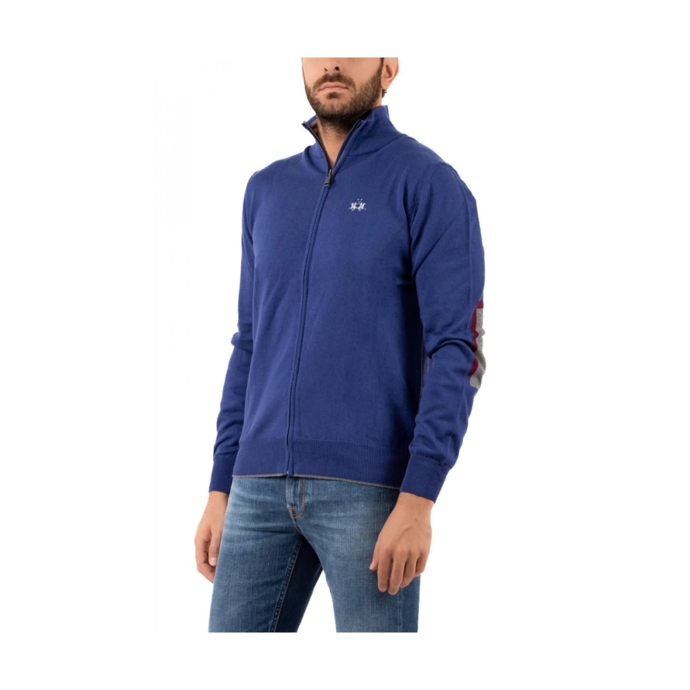 LA MARTINA Heren Polo Shirt Blue Heren