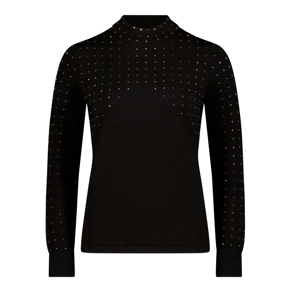 Betty Barclay Limited Edition Gebreide Trui met Strass Black Dames