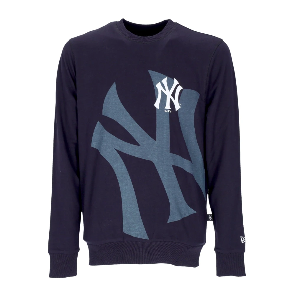 New Era Men's Blue Ny Yankees Graphic Crewneck Sweatshirt