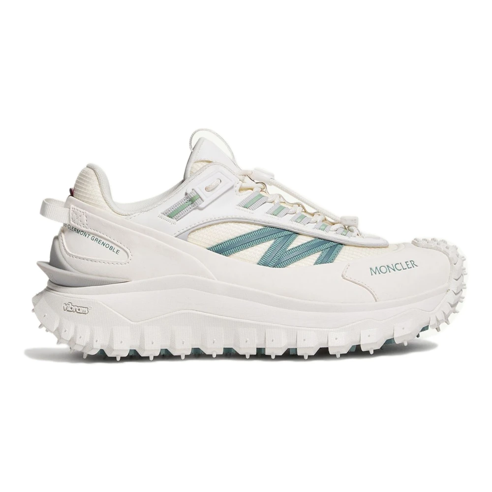Moncler Women's White Sneakers, 7 Uk, Trailgrip Trainers