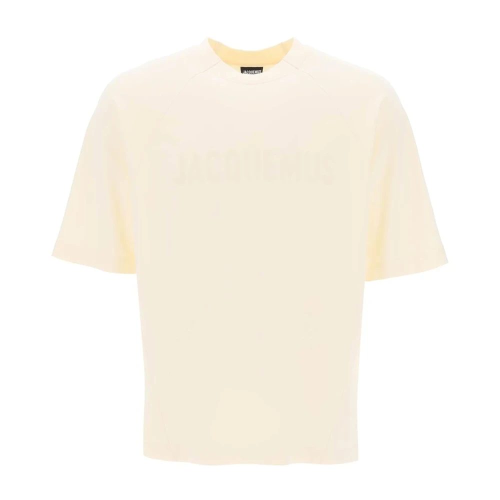 Jacquemus T-Shirts Beige Heren