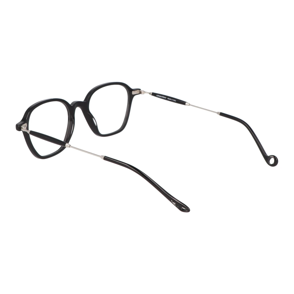 Eyepetizer Stijlvolle Brilmonturen in Onregelmatige Vorm Black Unisex