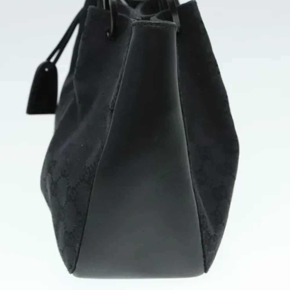 Gucci Vintage Pre-owned Canvas handbags Black Dames