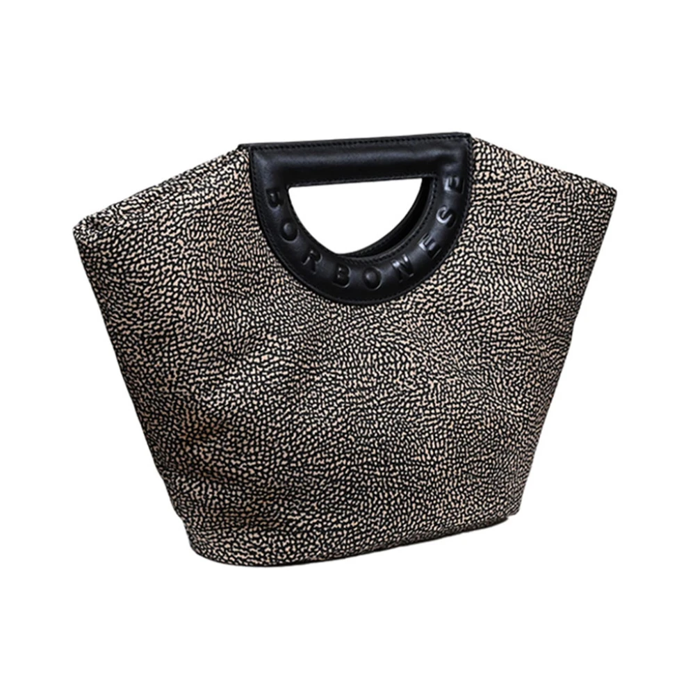 Borbonese Elegante Crossbody Tas voor Dagelijks Gebruik Black Dames