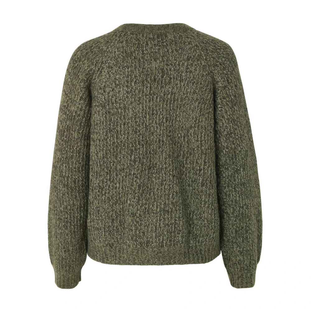 BAUM UND PFERDGARTEN Olijf Wol Vest Green Dames